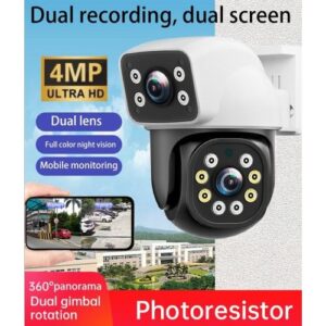 4K  Dual Screen  Wireless Outdoor Security Camera